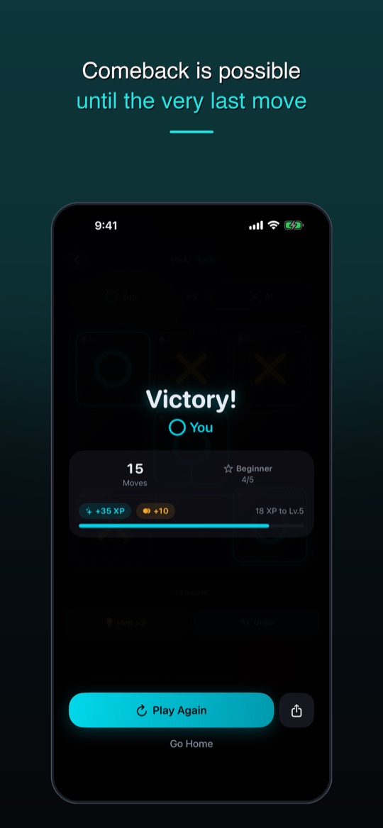 A winning line in Vanish